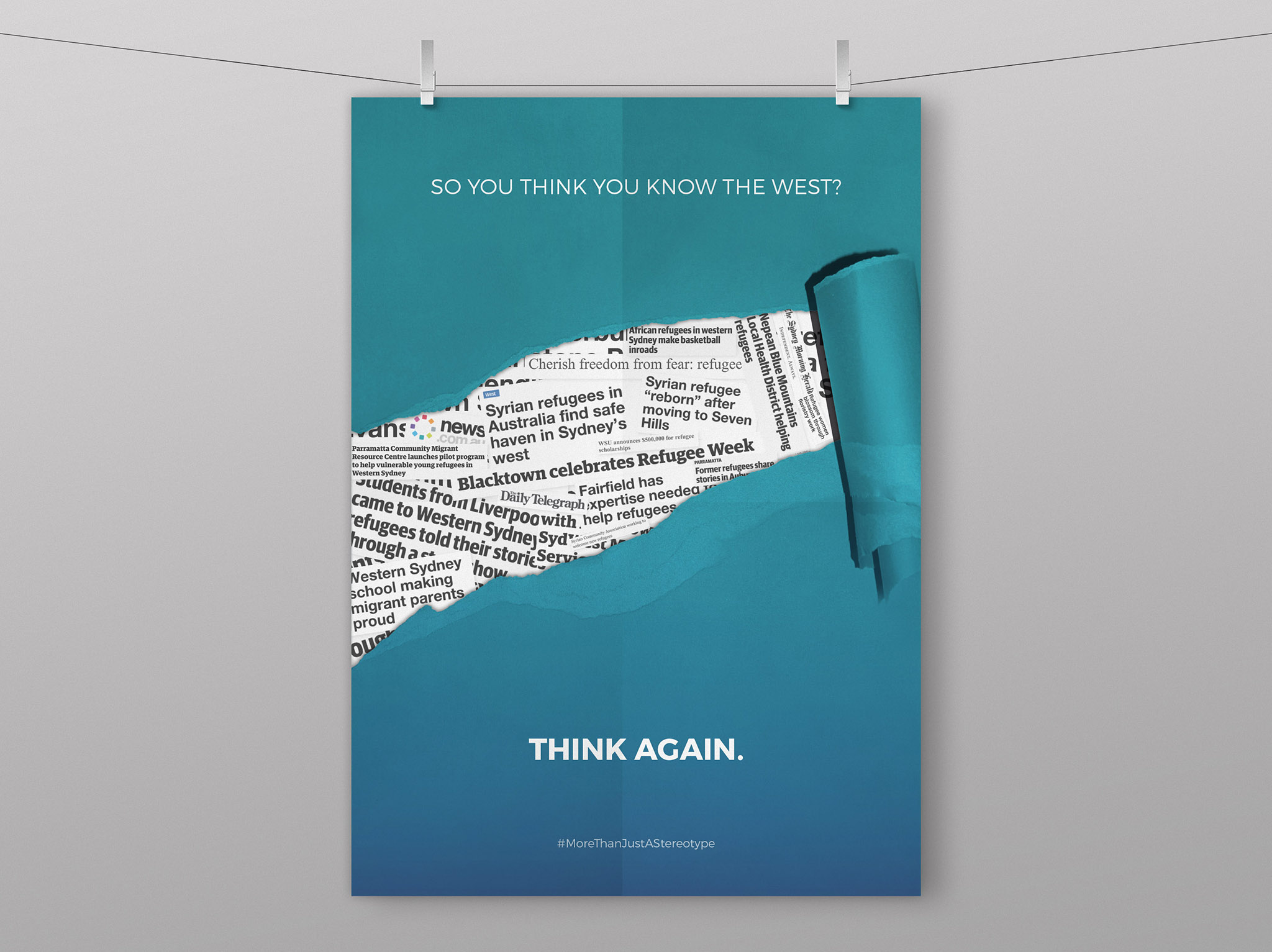 Refuge Poster: Think Again