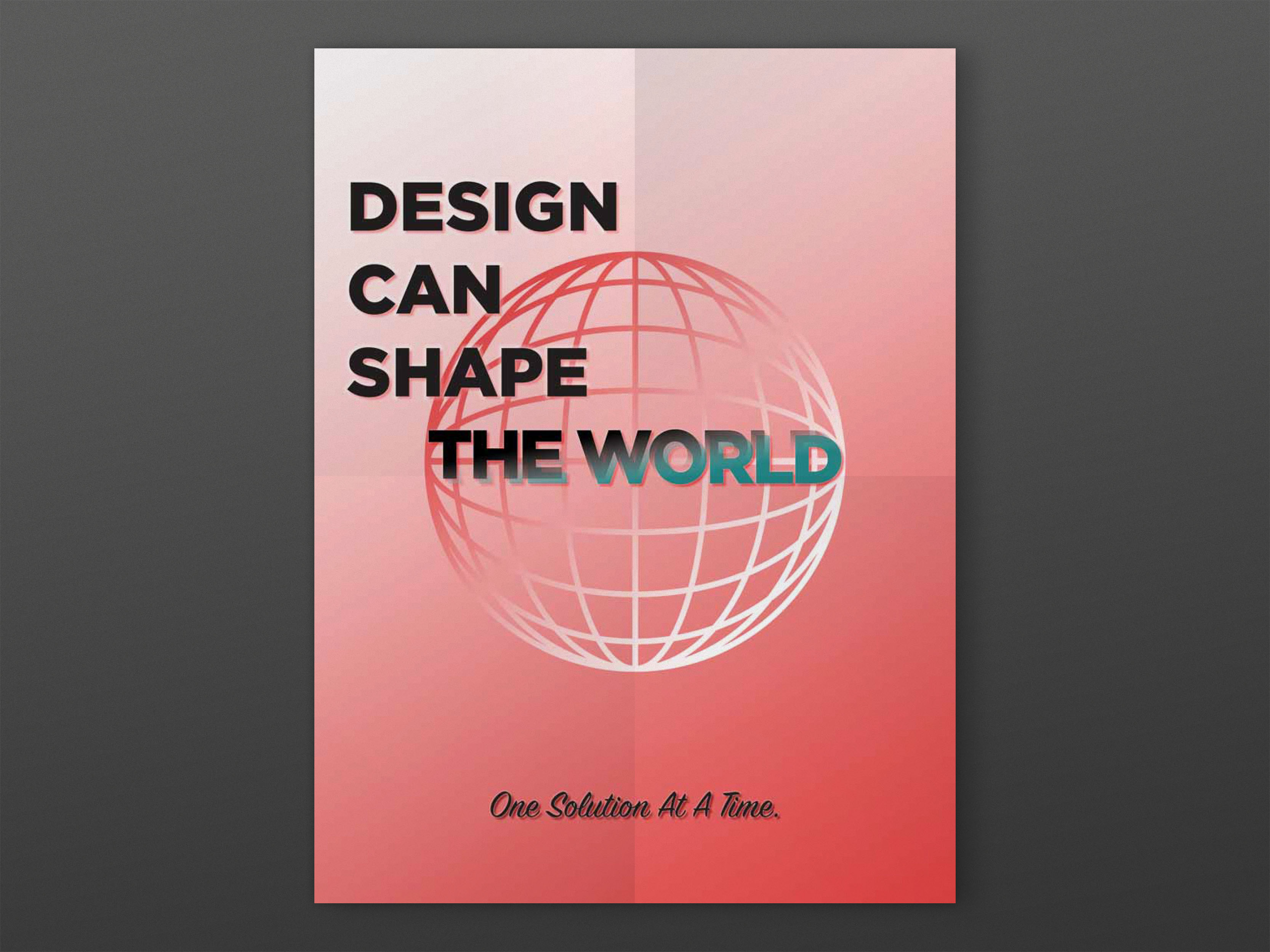 Design Can Change The World