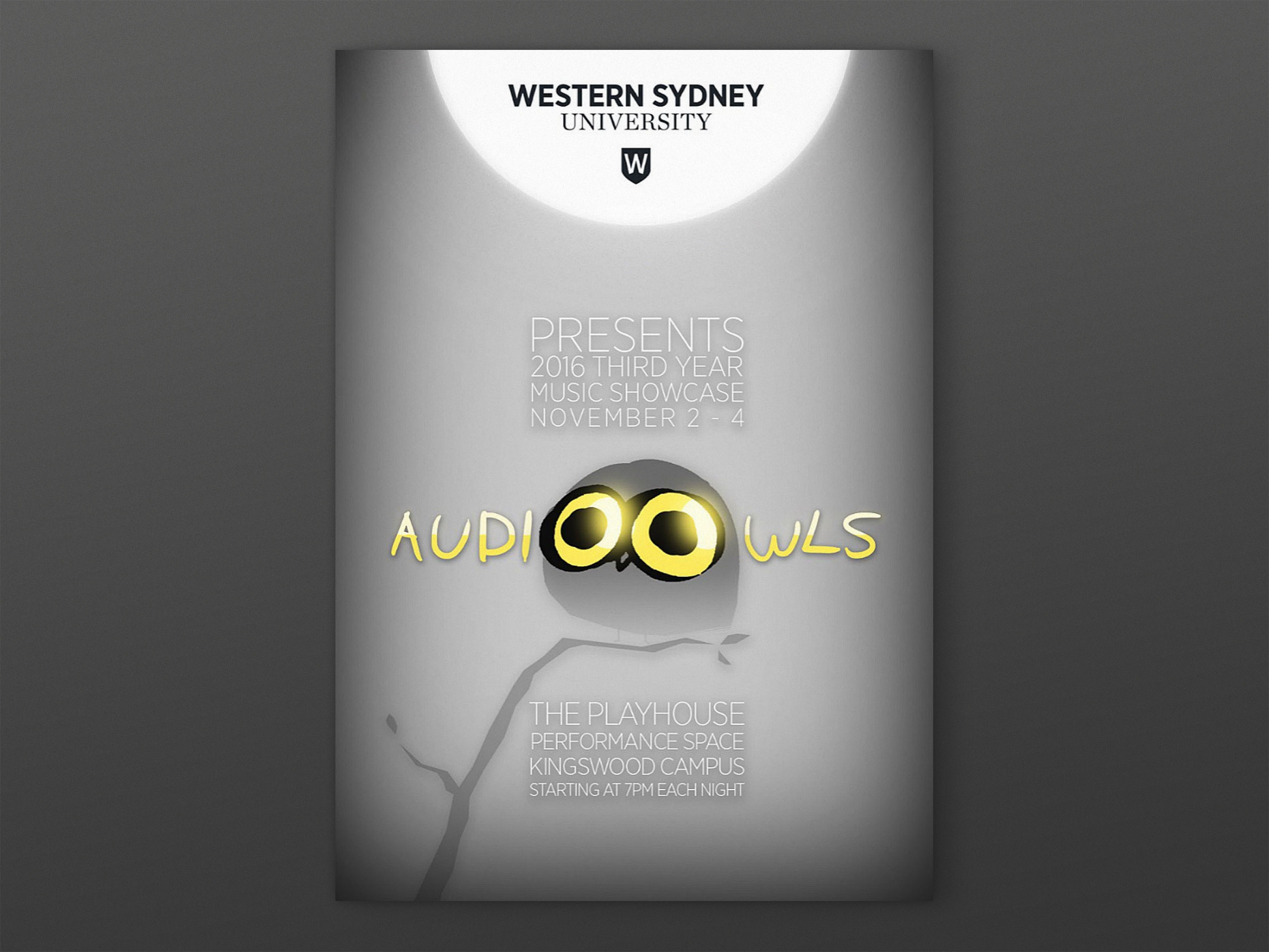 Audio Owls Poster