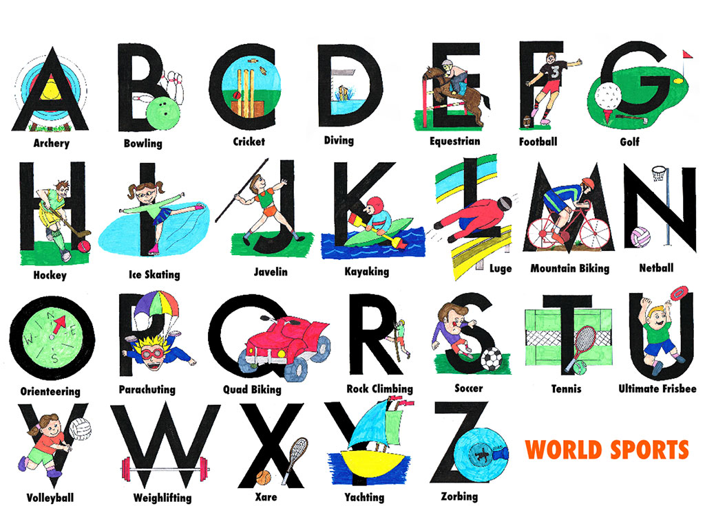 World Sports Alphabet