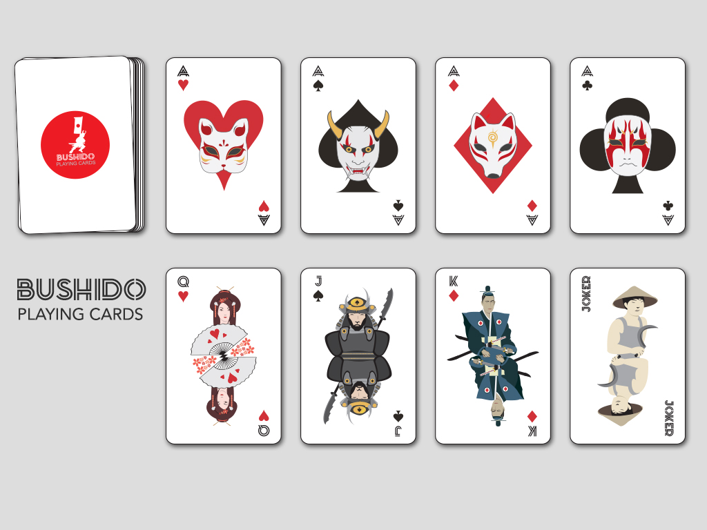 Bushido Playing Cards